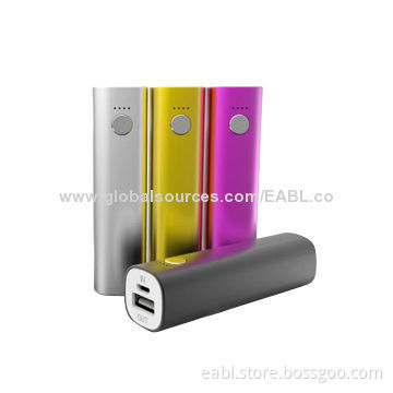 18650 Battery Power Banks, Four LED Indicators, 2,800mAh, Aluminum Alloy Housing